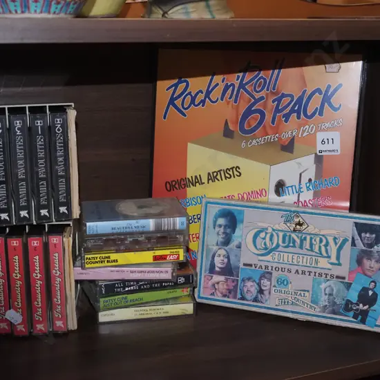 various tape cassette, sets