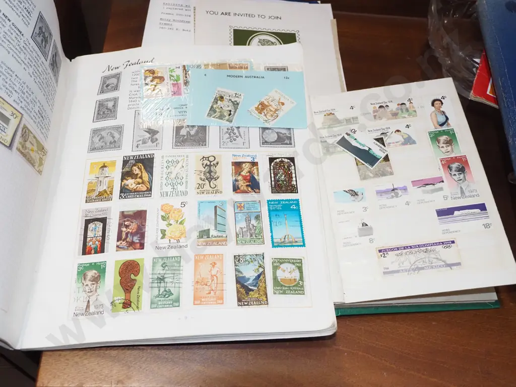 various stamp albums Image 1++