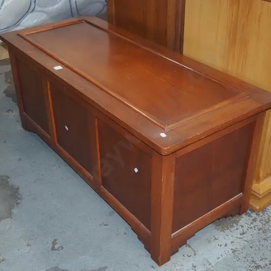 solid rimu blanket box