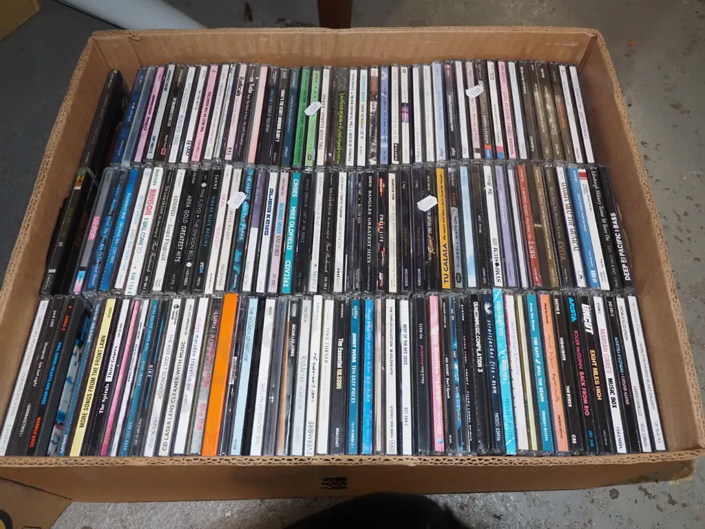 box of CDs  Image 1++