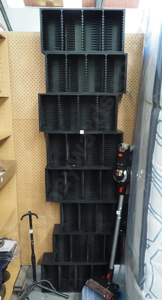 8x CD storage boxes Image 1++