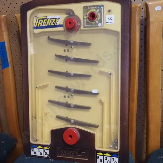 plastic Frenzy ball bearing game