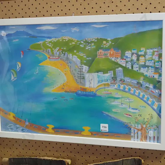 framed print - Wellington Oriental Parade