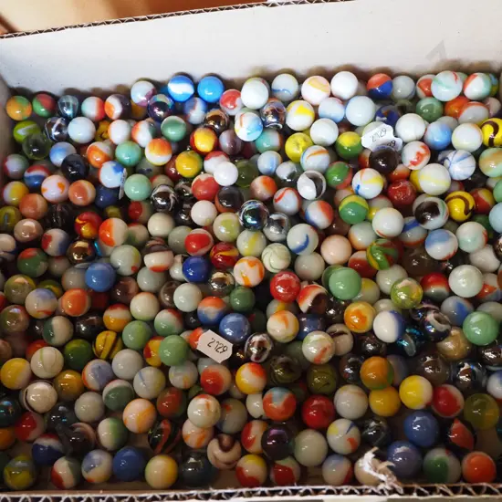 box of marbles