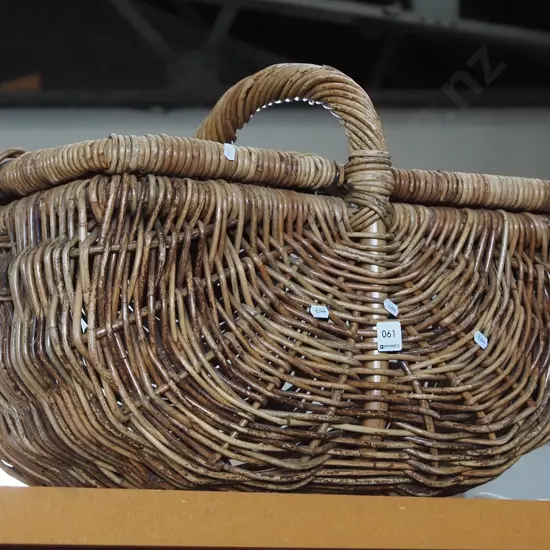 cane picnic hamper