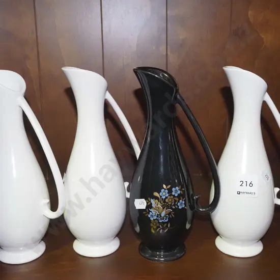 4x ewer vases H-230