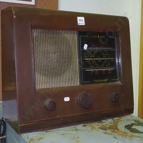 Bush vintage wood cased valve radio - As Is No Returns
