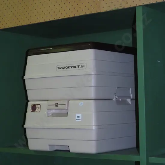 24L Passport camping potty