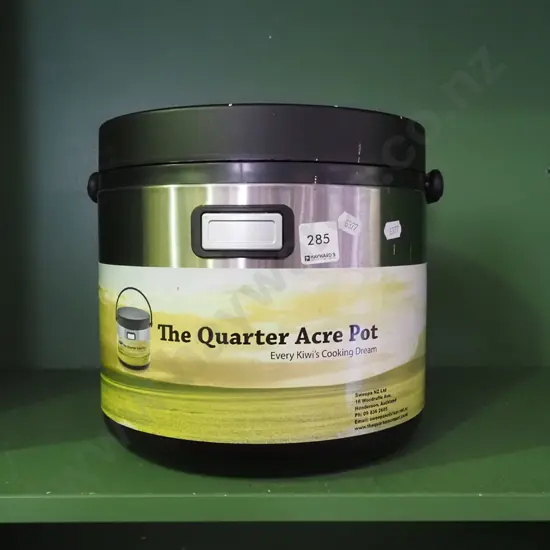 The Quarter Acre Pot