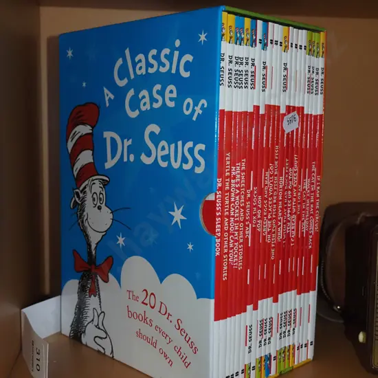 Dr Suess cased collection of books