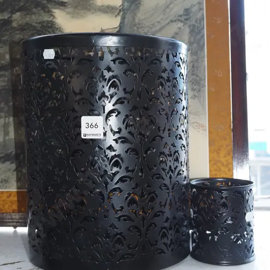 metal waster paper basket, pen holder Basket H-280