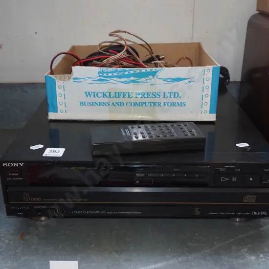 early Sony 5 disc CD player