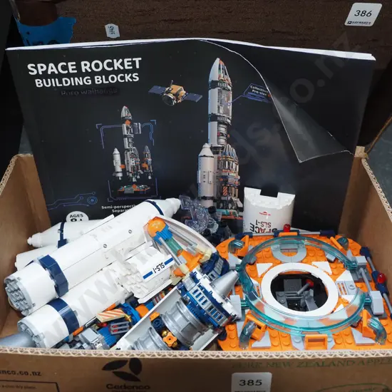 Space Rocket building blocks