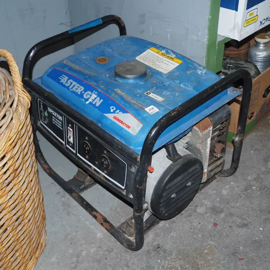 Aster.Gen 4 stroke generator - not working - fuel needs replacing, fuel line needs cleaning