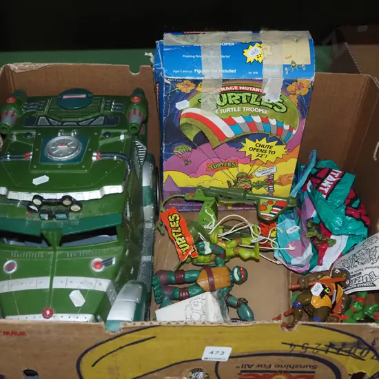 box; Teenage Mutant Ninja Turtles