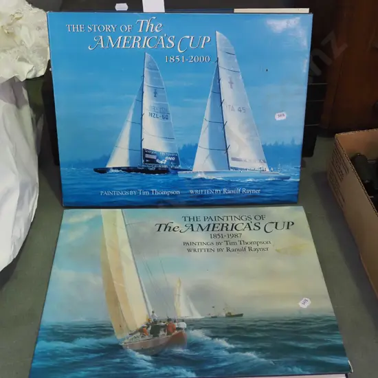 2x America's Cup book