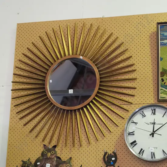 sunburst wall mirror Diam-870