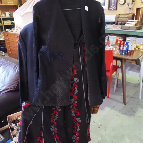 ladies skirt, jacket