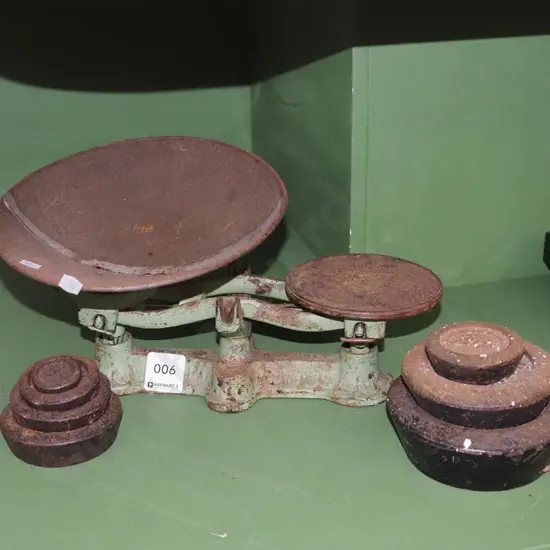 vintage balance scales