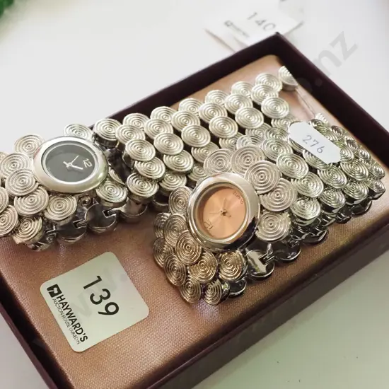 2x ladies decorative watches