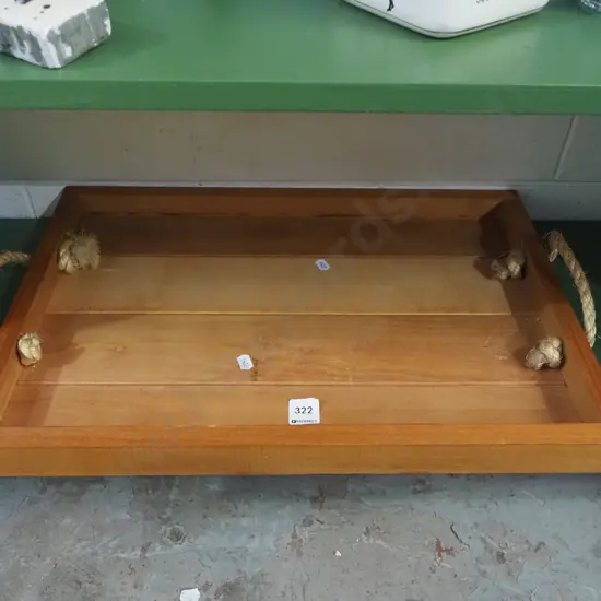 rimu rope-handled serving tray