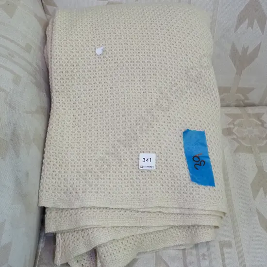 crochet woollen blanket