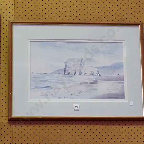 framed print - coastal scene