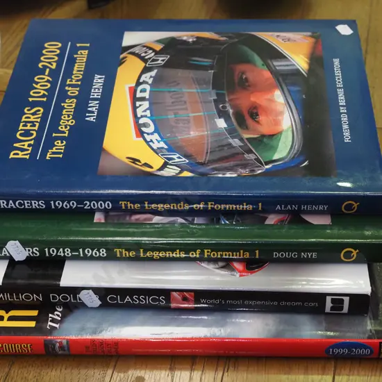 4x motor racing books