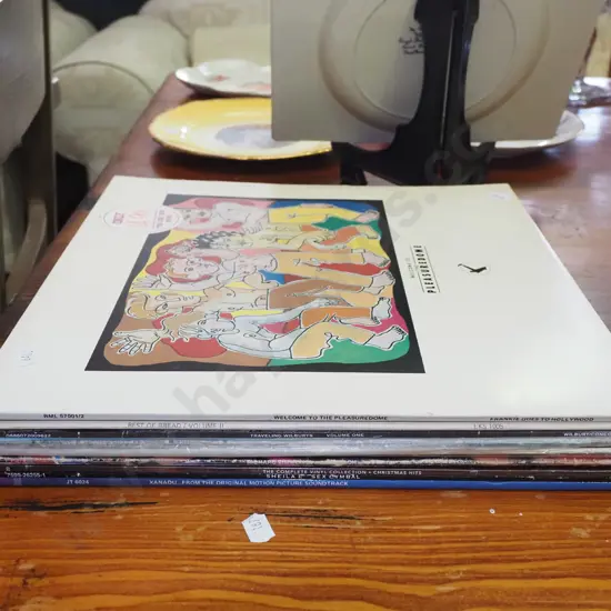 LPs; Frankie Goes to Hollywood, Bread etc