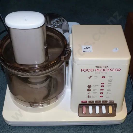 Toshiba food processor - faded