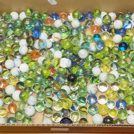 box of marbles