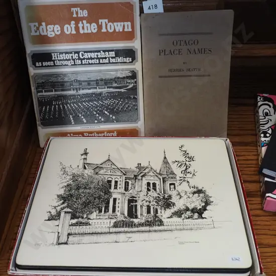 local history publications, Dunedin Heritage placemats