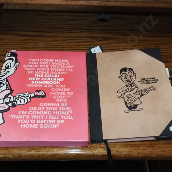 slip edition of The Great New Zealand Song Book