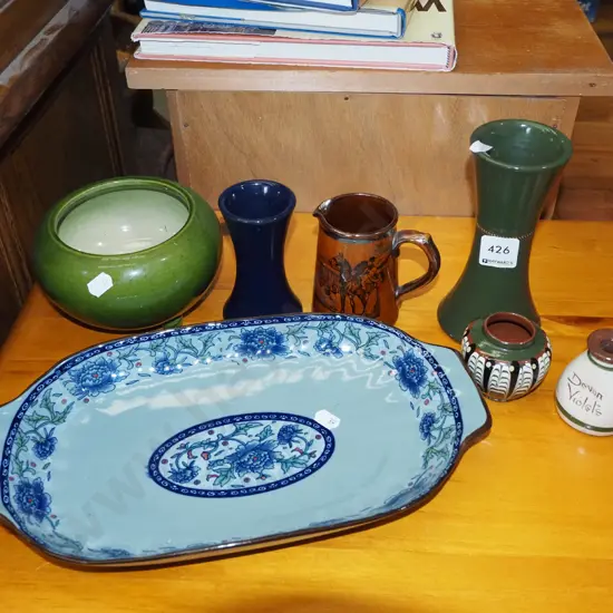 vases, jugs, bowl, dish etc