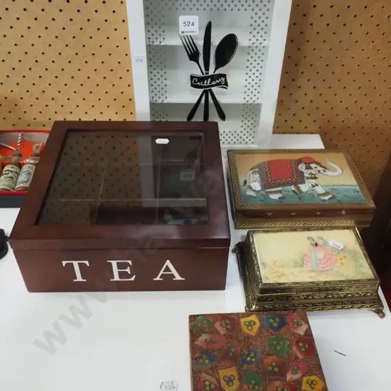 display boxes, trinket boxes