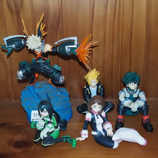 5x Ban Presto figurines Tallest H-250