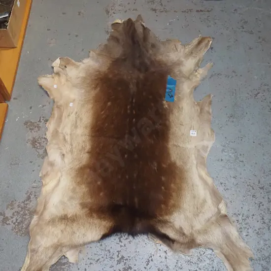 animal pelt floor mat L-1050 W-900