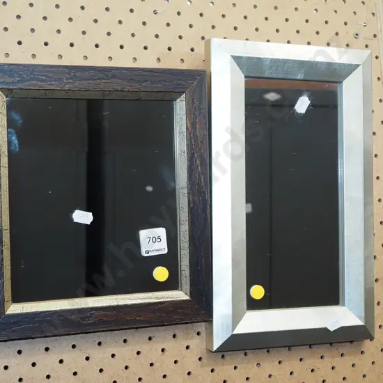 2x small wall mirrors