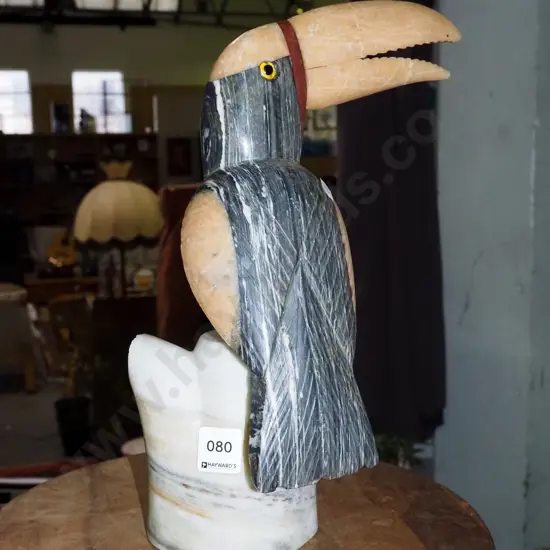 stone toucan figurine H-330