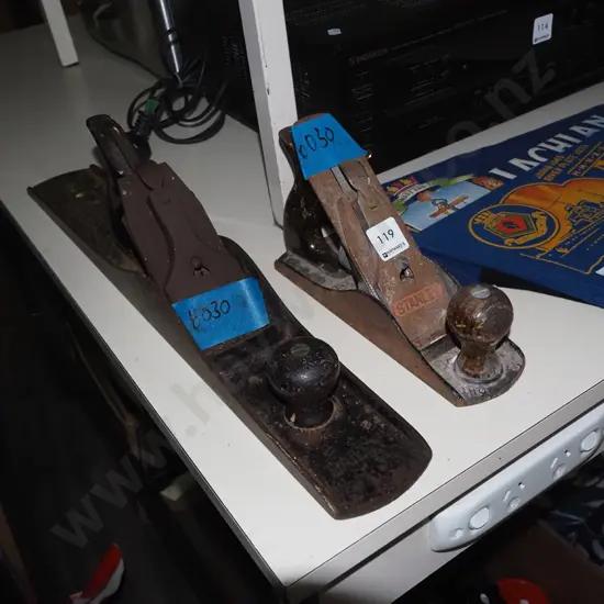 2x rusty hand planes