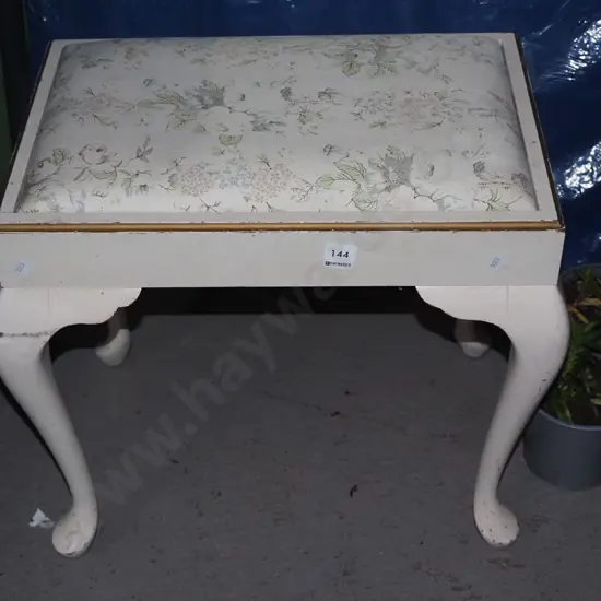 painted cab leg stool