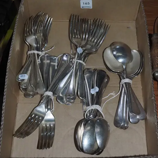 cutlery, spoon, forks