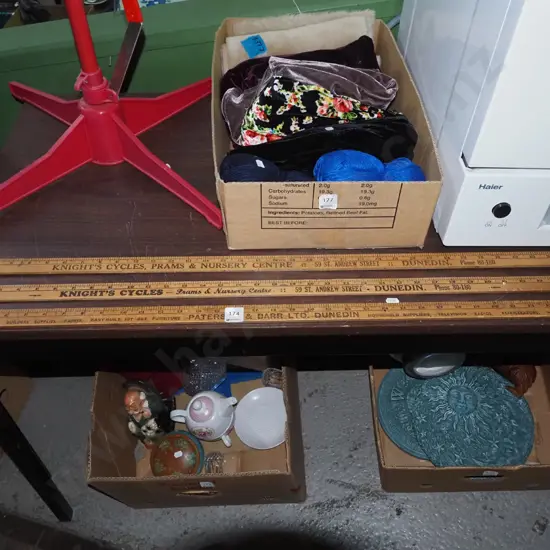 3x vintage advertising rulers