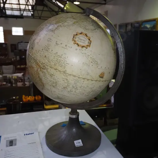 plastic world globe H-480