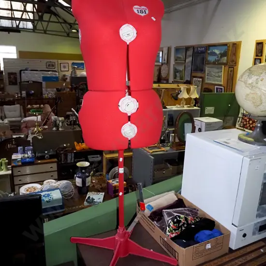  Singer dressmaker's adjustable form on stand H-1300