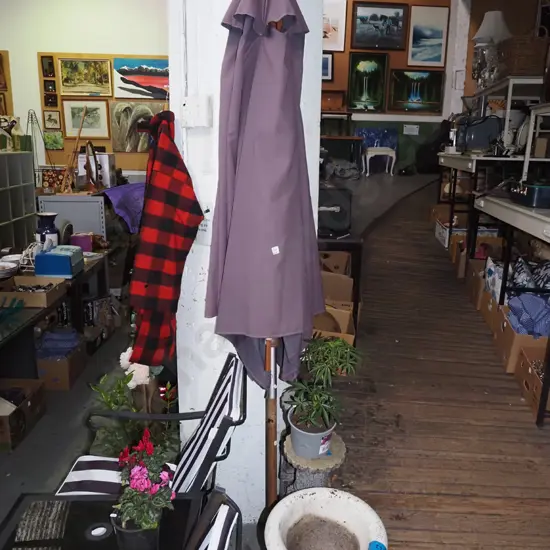 sun umbrella - fading