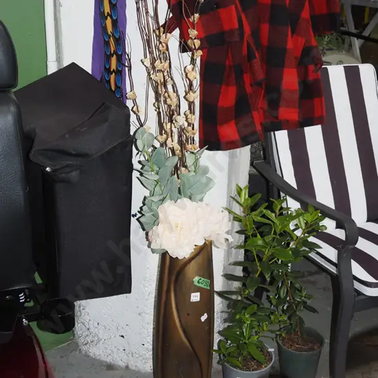 tall vase faux flowers Vase H-620