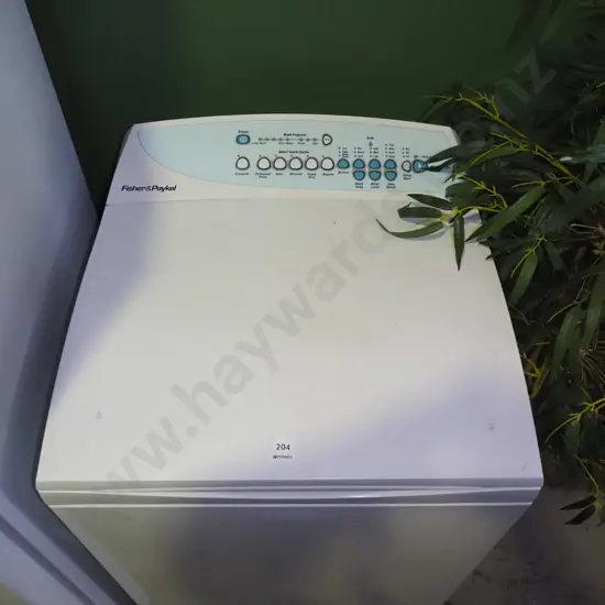 F&P top load washing machine