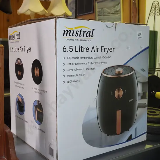 as new Mistral 6.5L air fryer