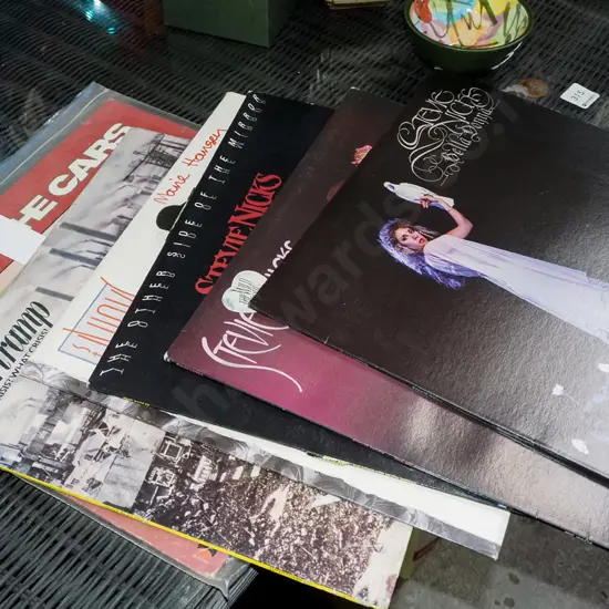 LPs; Stevie Nicks, Supertramp, Cars